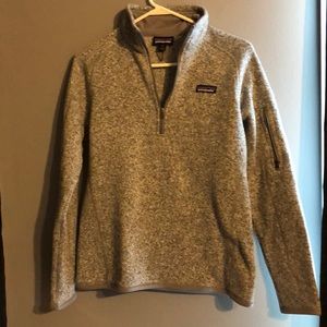 Gray Patagonia fleece